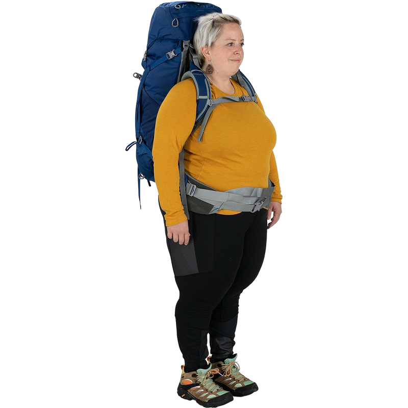 Women's Ariel 65 EF, Osprey Women's Ariel 65 EF in black front right