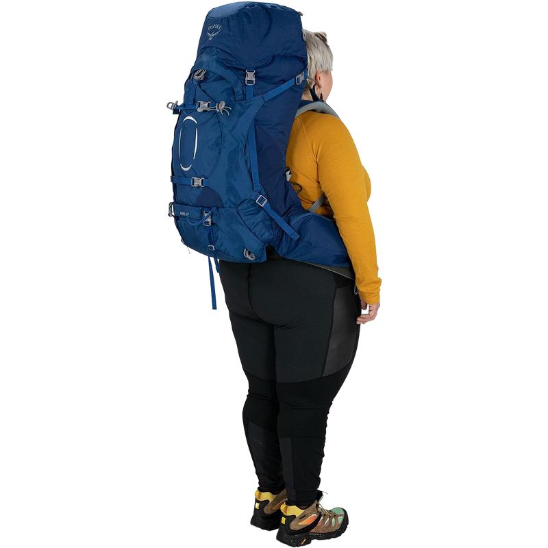 Women's Ariel 65 EF, Osprey Women's Ariel 65 EF in black back right