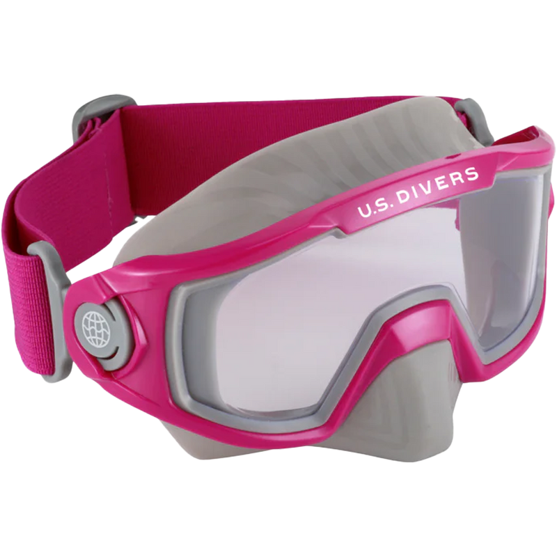 Youth Avila JR Combo - Berry/Grey, US Divers Youth Avila JR Combo - Berry/Grey mask
