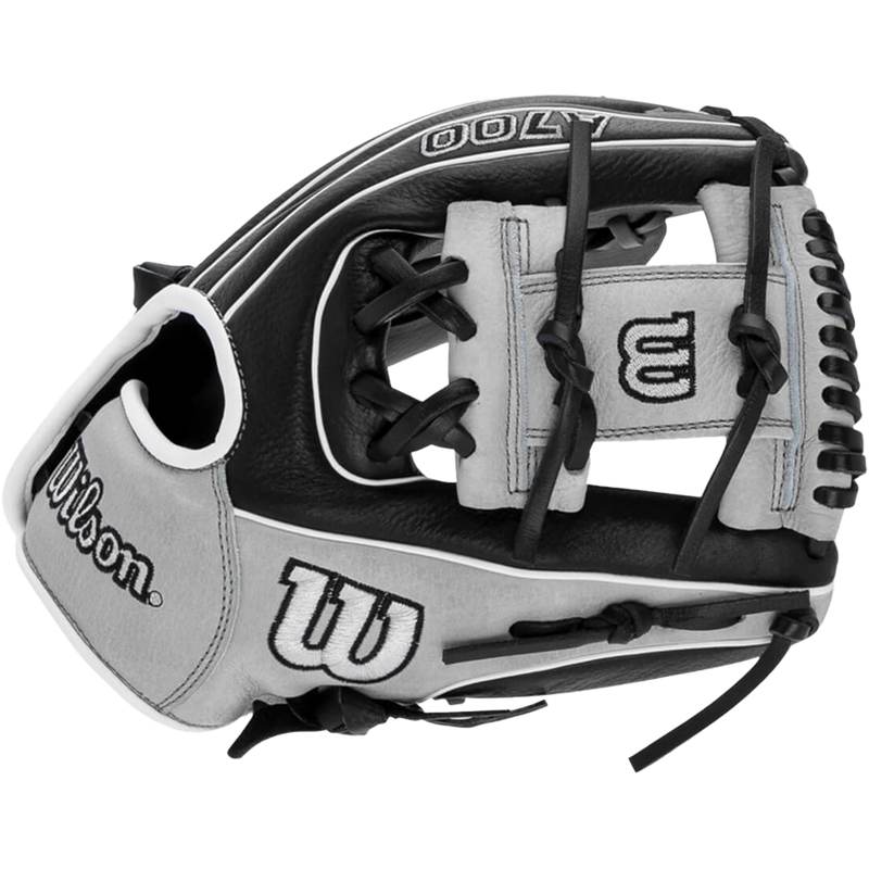 CNC WILSON タイプ アンビセフティー ステンレスシルバー A700 Infield/Outfield 11.5