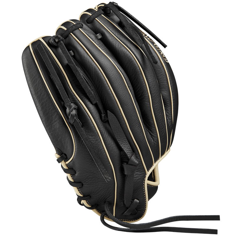 A700 Infield/Outfield 12" Single Post T-Web, Wilson A700 Infield/Outfield 12" Single Post T-Web 2024 in Black/Blond outside
