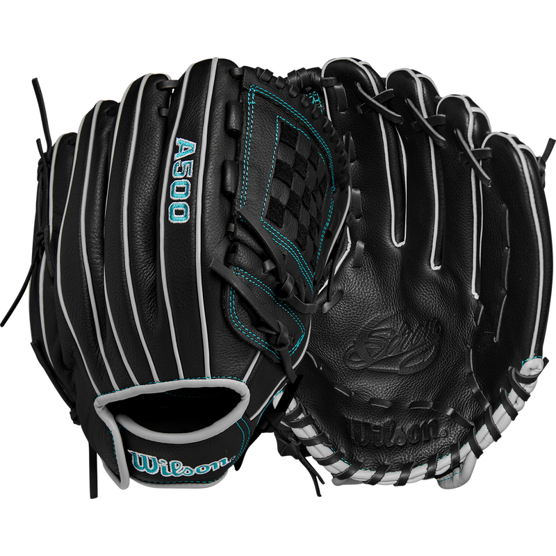 Siren 12” Youth Infield Fastpitch LHT Softball Glove - 2024, Wilson Siren FP IF - 12" 2-Pc Closed LHT web and palm
