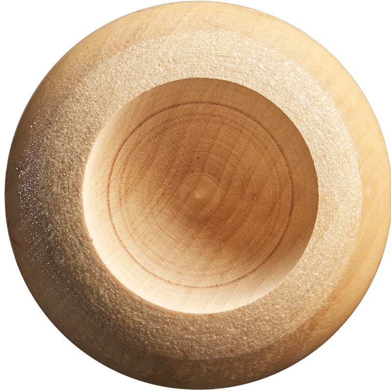 Genuine Mix Unfinished, Wilson Genuine Mix Unfinished Natural Clear Natural end of bat