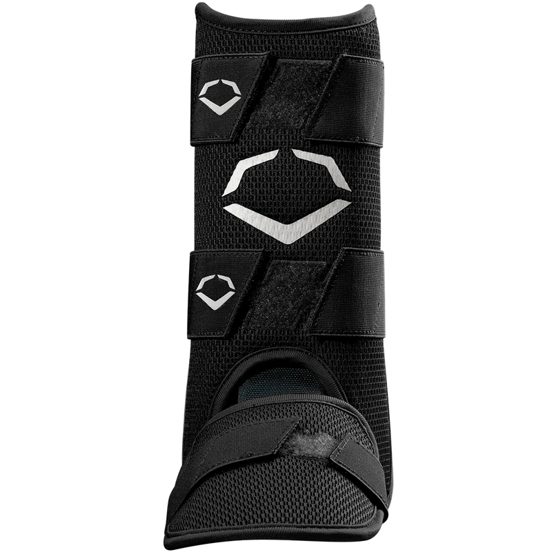 Youth Pro-SRZ Batters Leg Guard, EvoShield Youth Pro-SRZ Batters Leg Guard black front