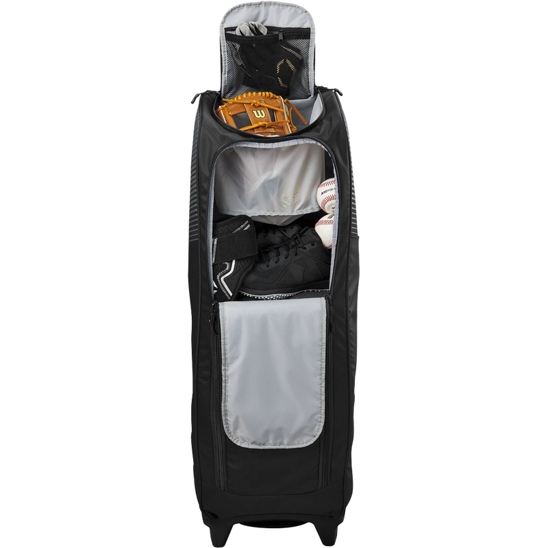 Tone Set Wheeled Bag, EvoShield Tone Set Wheeled Bag loaded