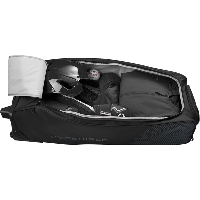 Tone Set Wheeled Bag, EvoShield Tone Set Wheeled Bag laying down