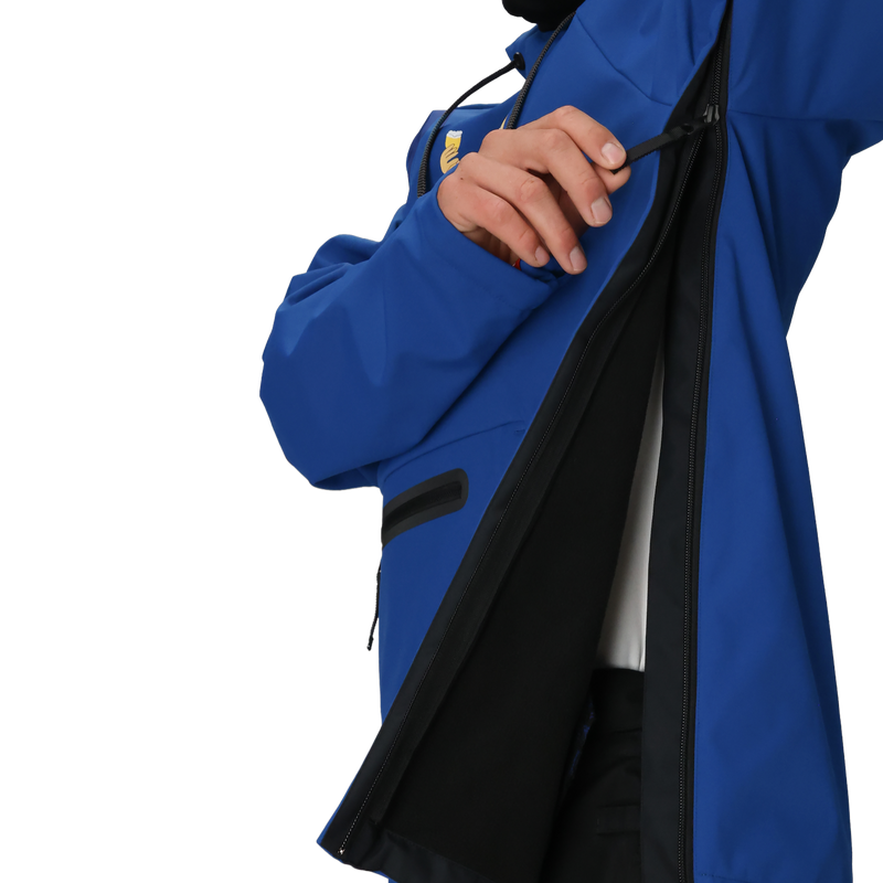 Men's Waterproof Hoody, 686 Men's Waterproof Hoody Side Vent Zipper