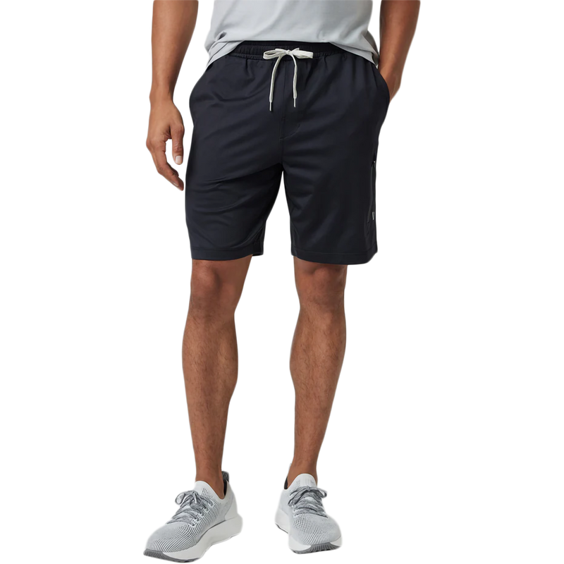 Men's Sunday Performance Short, Vuori Men's Sunday Performance Short in Black front