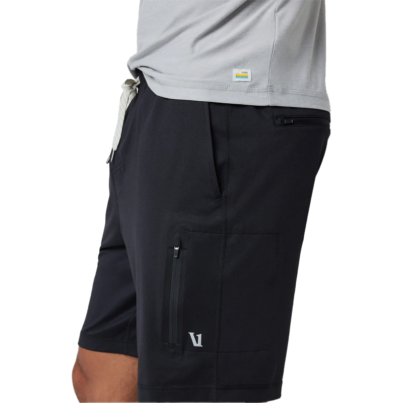Men's Sunday Performance Short, Vuori Men's Sunday Performance Short in Black left