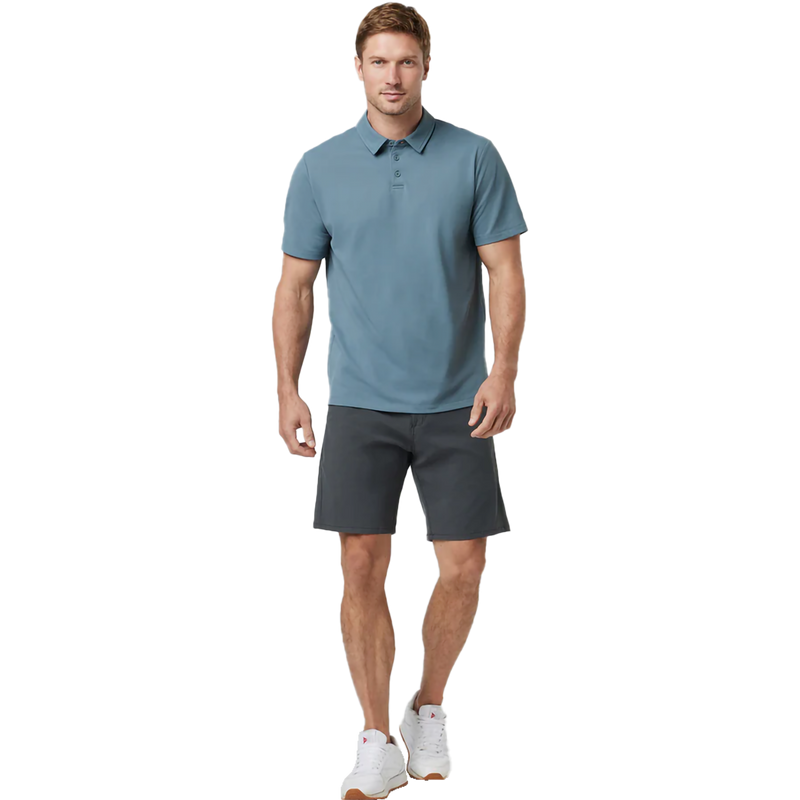 Men's Gamepoint Polo, Vuori Men's Gamepoint Polo in Kashmir front