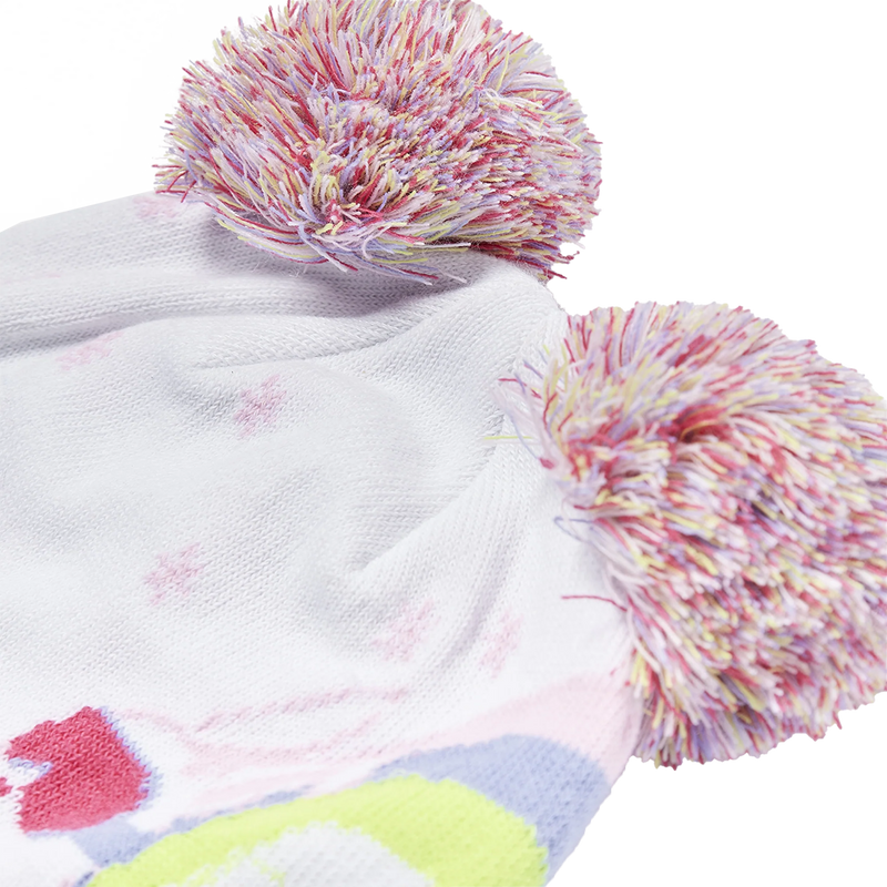 Youth Ski Bunny Hat, Spyder Youth Ski Bunny Hat poms