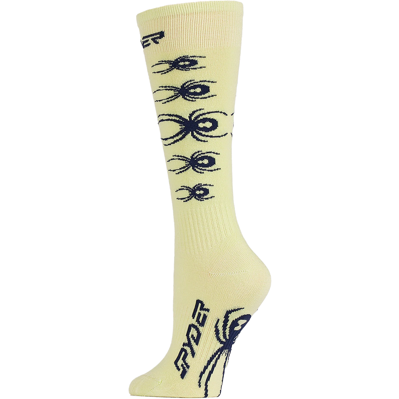 Youth Bug Liner Ski Socks, Spyder Youth Bug Liner Ski Socks heel