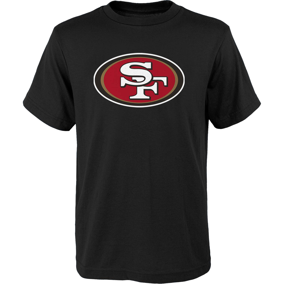 Youth 49ers Primary Logo Short Sleeve Cotton Tee alternate view