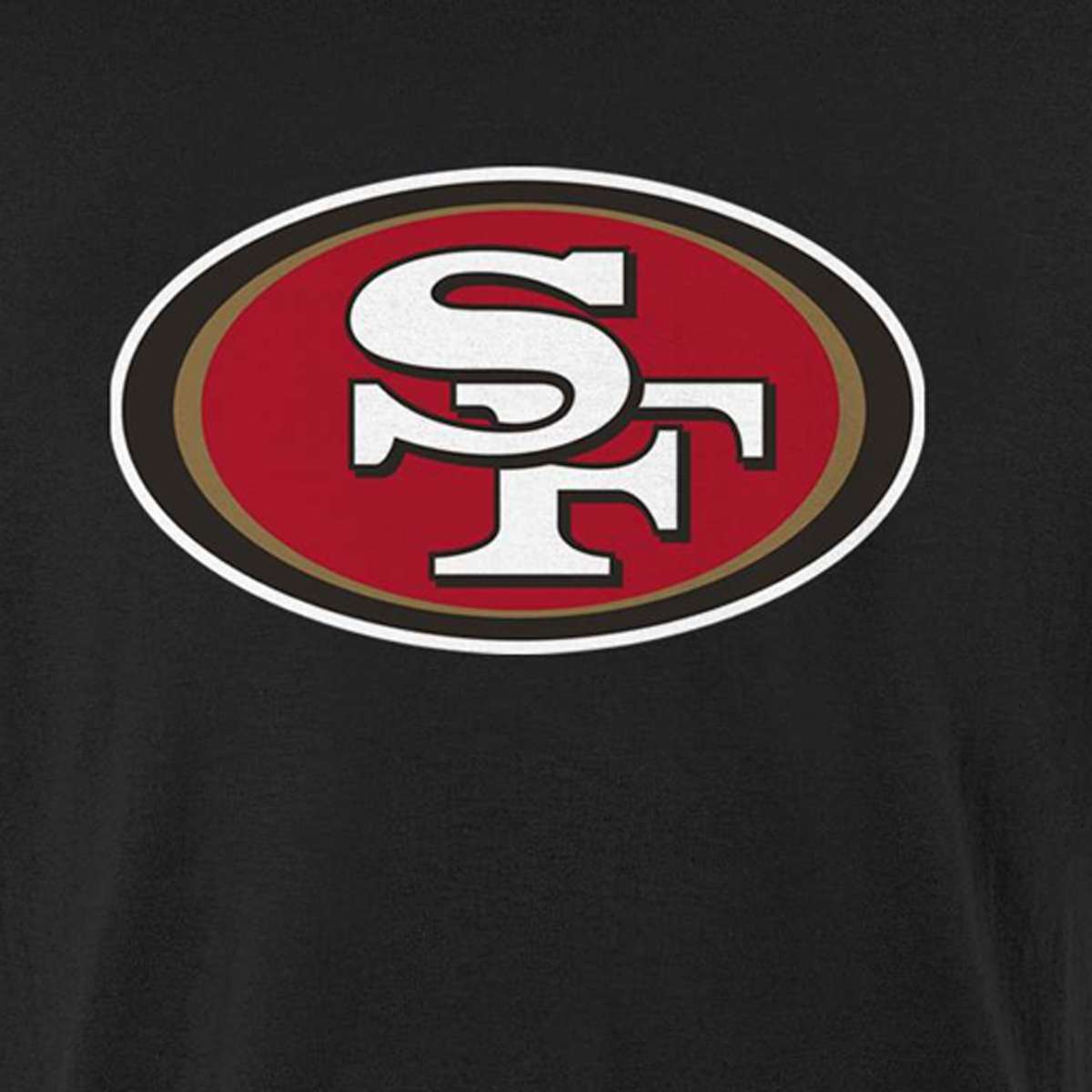 Youth 49ers Primary Logo Short Sleeve Cotton Tee alternate view