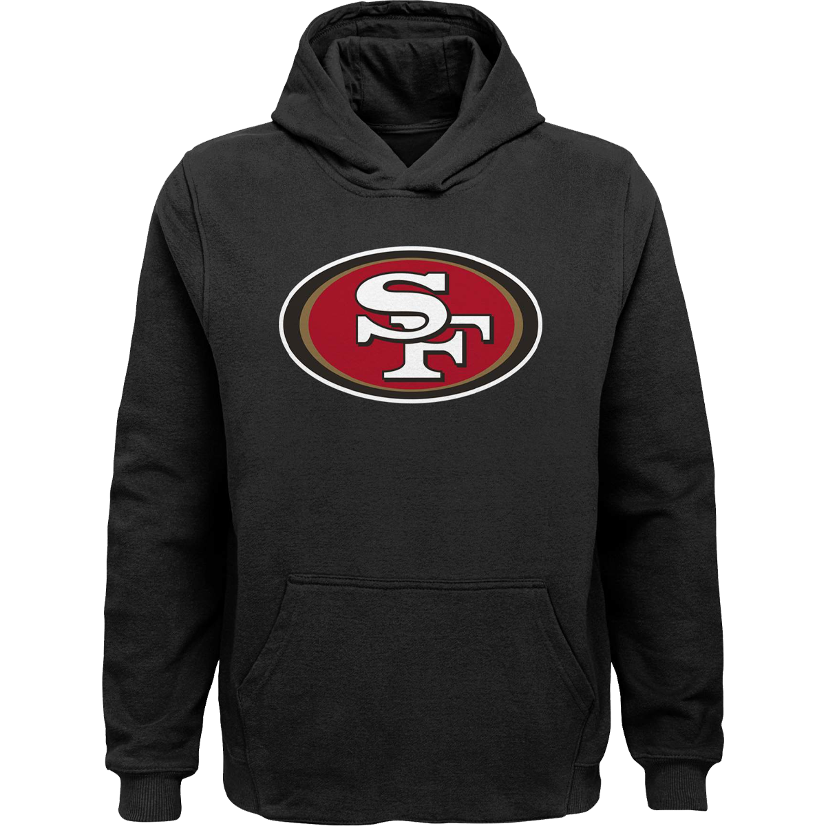 Youth 49ers Primary Logo Hoodie alternate view