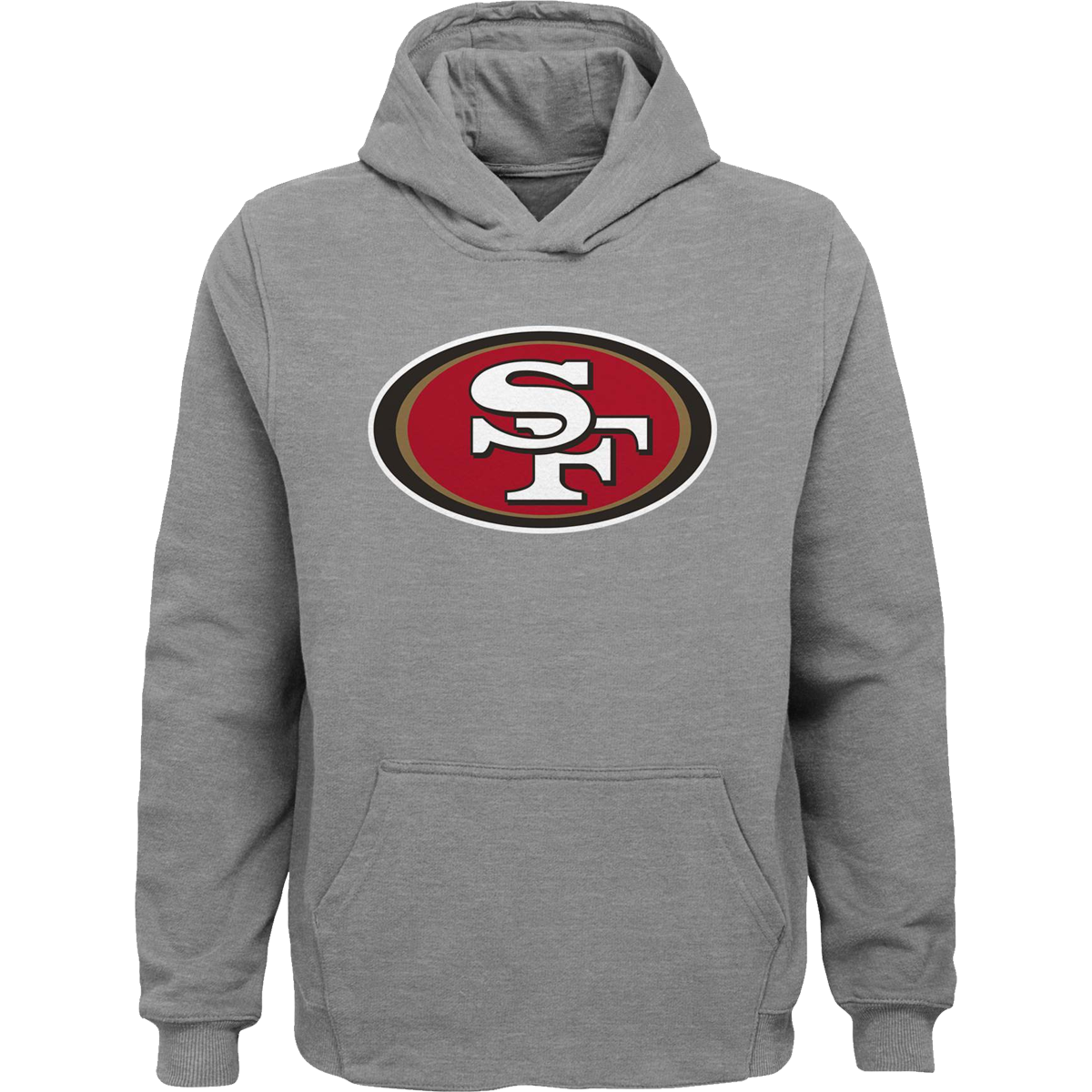 Youth 49ers Primary Logo Hoodie alternate view