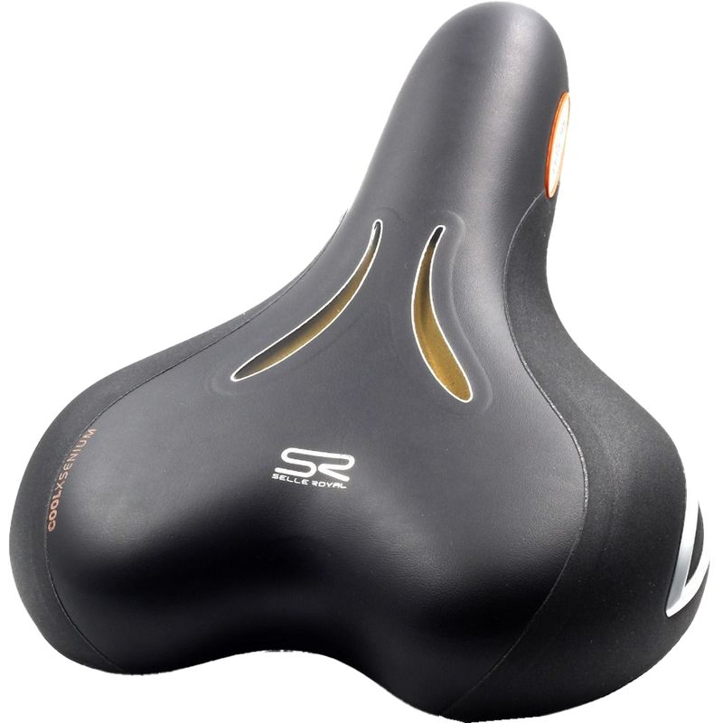 Lookin Moderate, Selle Royal Lookin Moderate - Unisex - Black 3/4 view