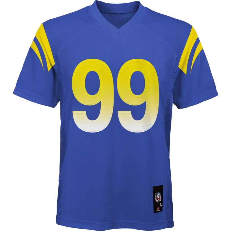 Youth Rams Aaron Donald Replica Jersey, Outerstuff Youth Rams Aaron Donald Replica Jersey front