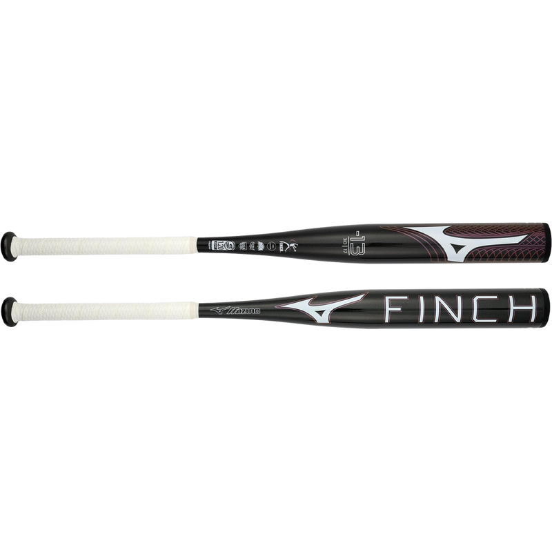 Finch -13 Fastpitch 2 1/4", Mizuno Finch -13 Fastpitch 2 1/4" - 2024 front and back