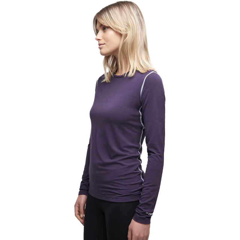 Women's Glacier Lightweight Crew, Le Bent Women's Glacier Lightweight Crew side
