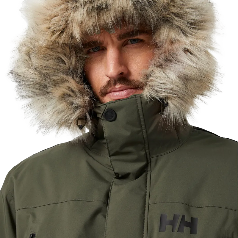 Men's Reine Parka, Helly Hansen Men's Reine Parka hood