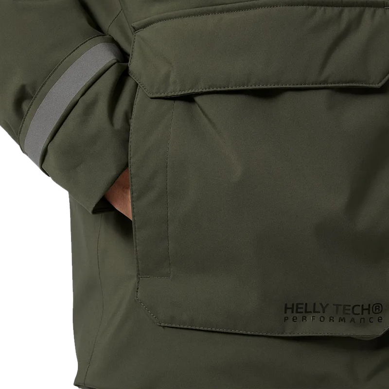 Men's Reine Parka, Helly Hansen Men's Reine Parka hand pocket
