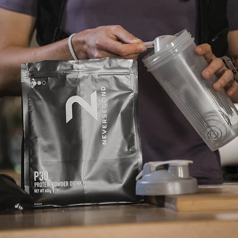 P30 Recovery Drink (20 Servings), Neversecond P30 Recovery Drink Mix in bottle