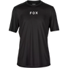 Fox Head Men's Ranger Short Sleeve Jersey Moth in Black