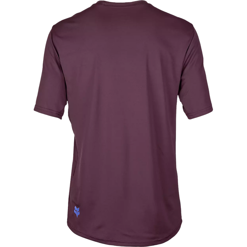 Fox Head Men's Ranger Short Sleeve Jersey Moth in Dark Purple back