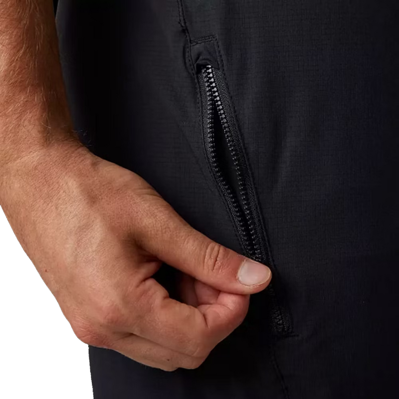 Flexair Ascent Short W/ Liner, Fox Head Flexair Ascent Short W/ Liner zipper