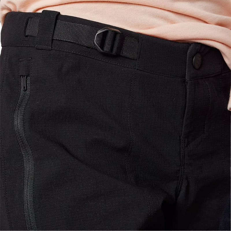 Women's Ranger Short with Liner, Fox Head Women's Ranger Short with Liner in Black buckle