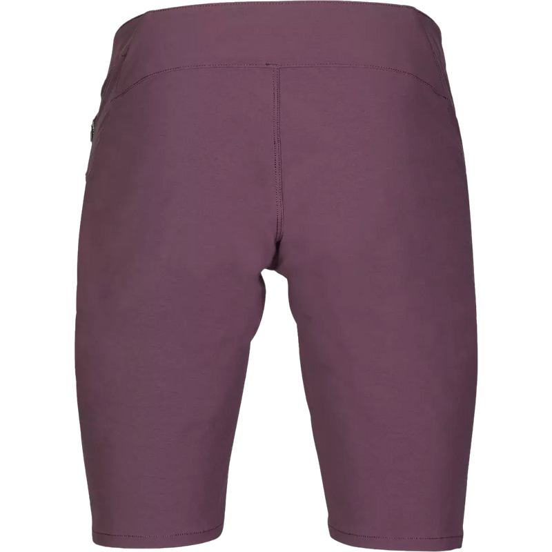 Women's Flexair Short, Fox Head Women's Flexair Short in Dark Purple back