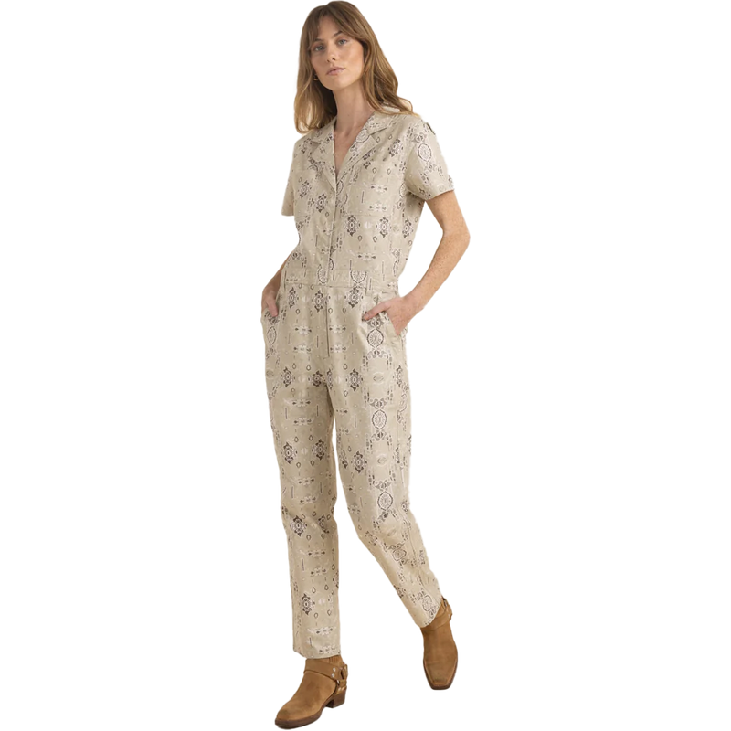 Women's Layover Short Sleeve Jumpsuit, Featured Image
