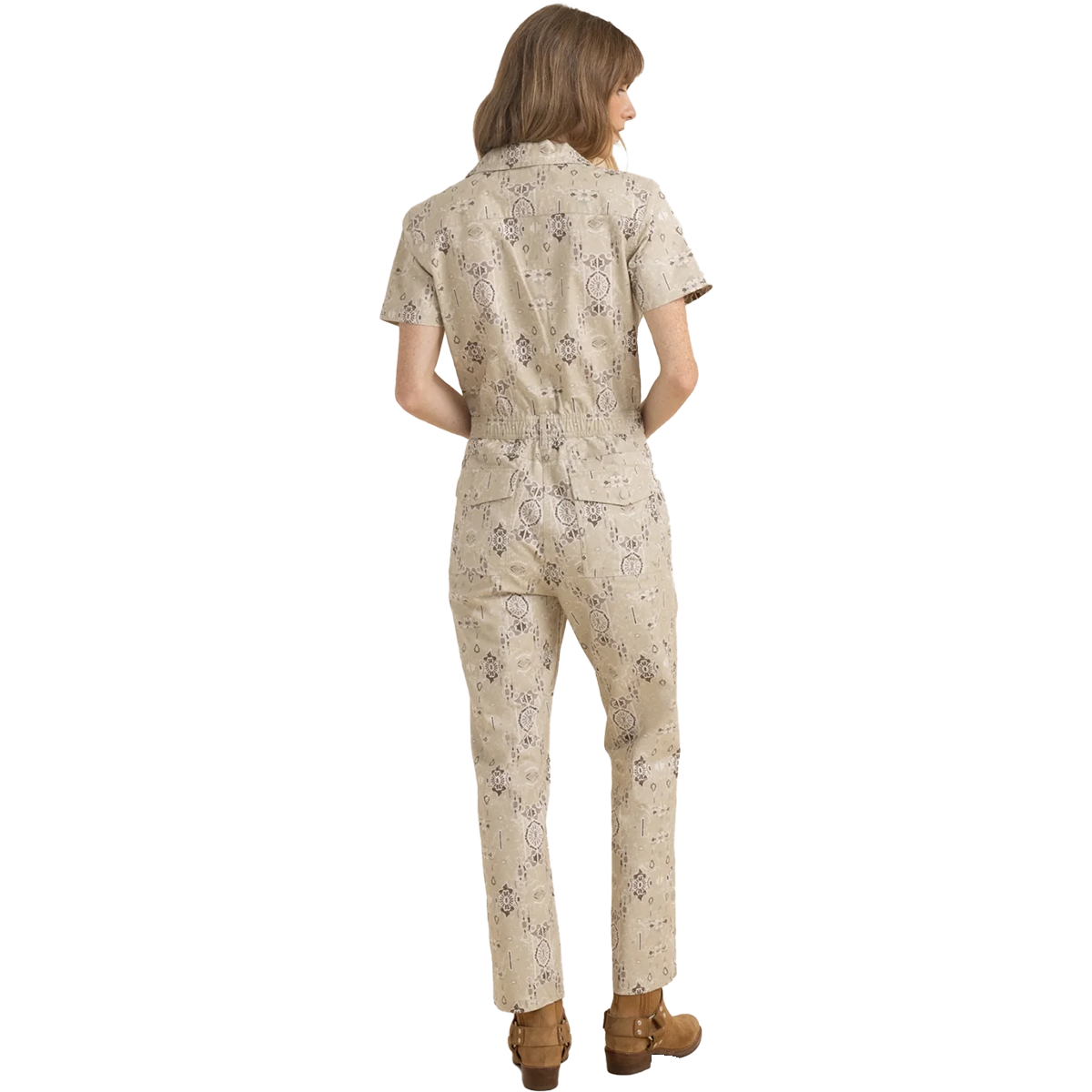 Women's Layover Short Sleeve Jumpsuit alternate view
