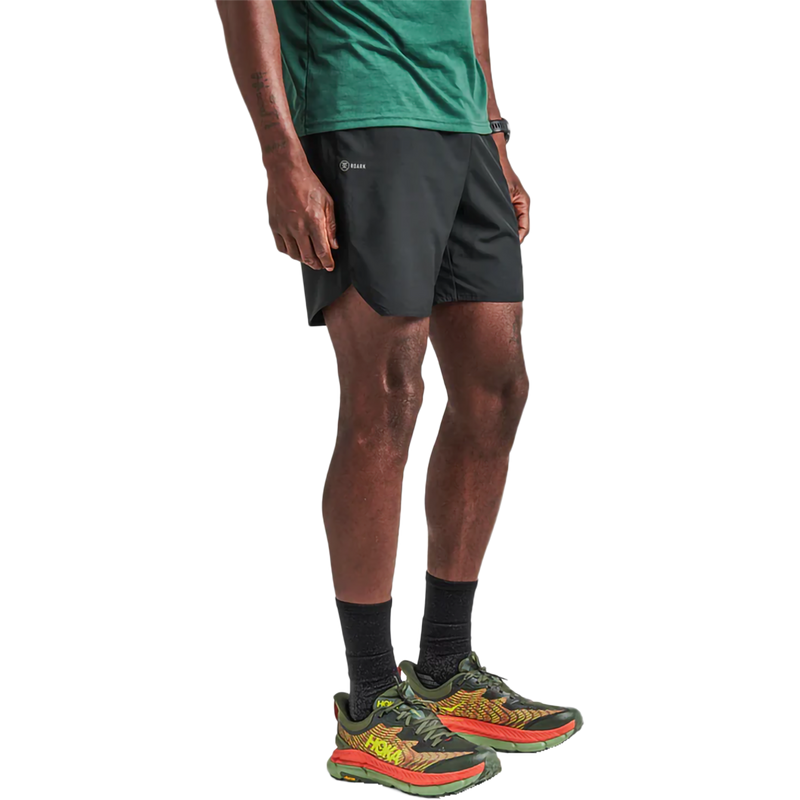 Men's Baja 7" Short, Roark Men's Baja 7" Short in Black front right