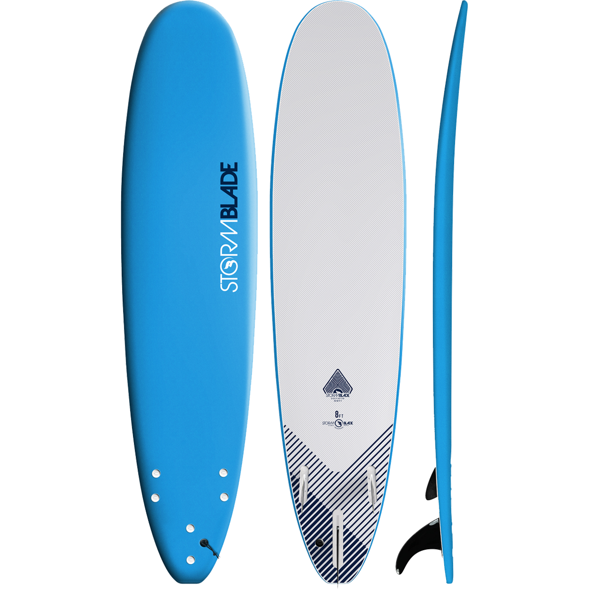 Wavestorm サーフボード 8.0 ソフトボード Wavestorm 8'0 Classic Surfboard with Leash – Sports Basement
