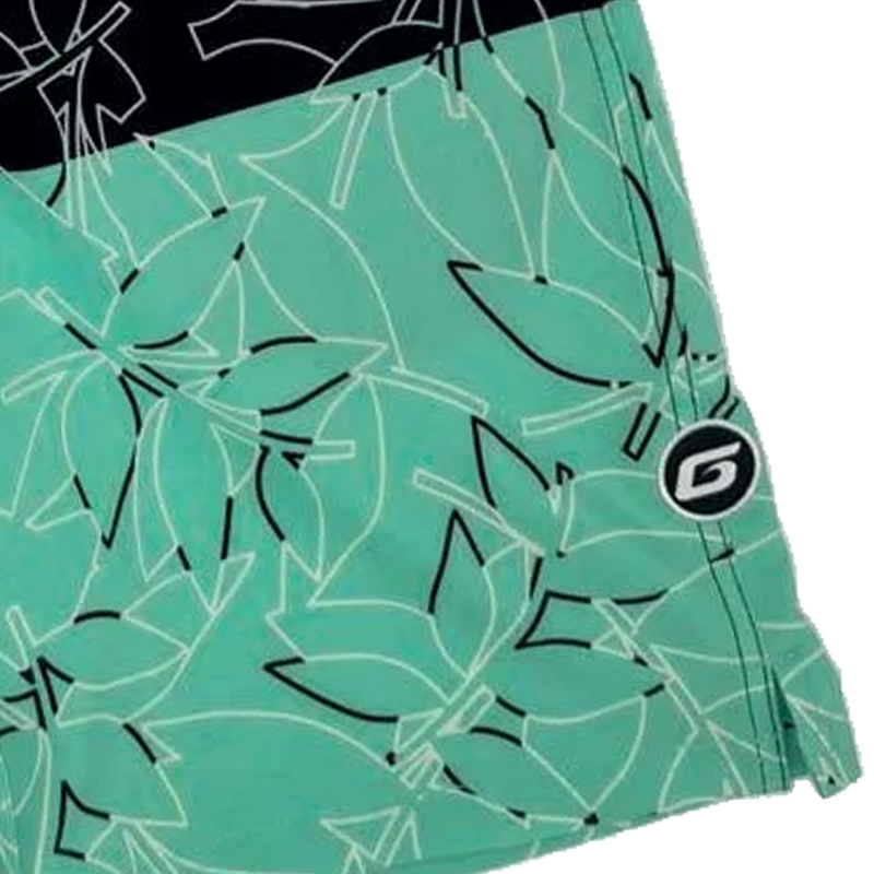 Youth Outline Volley Boardshort, Grom Youth Outline Volley Boardshort logo
