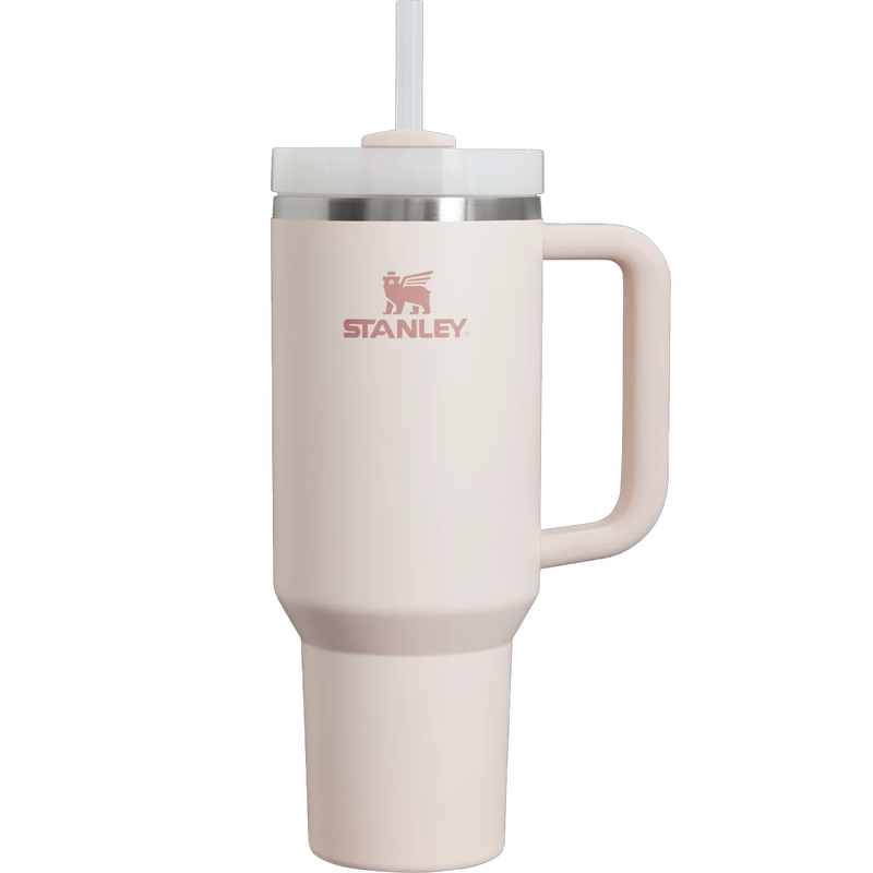 Quencher H2.O FlowState 40 oz Tumbler, Stanley Quencher H2.O FlowState 40 oz Tumbler in Rose Quartz 2.0