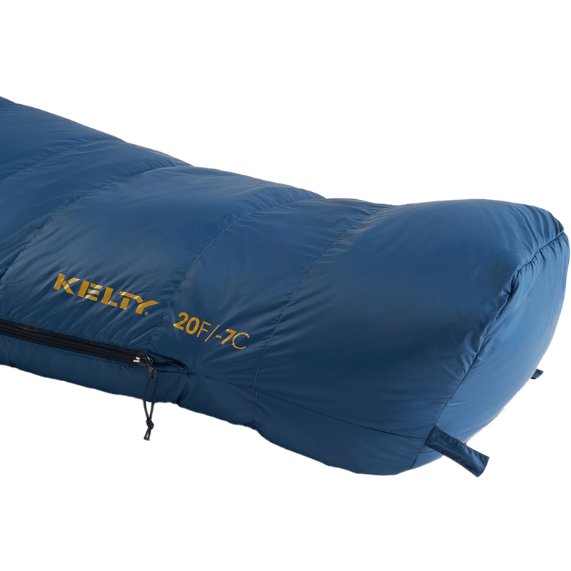 Cosmic Down 20 - Long, Kelty Cosmic Down 20 footbed