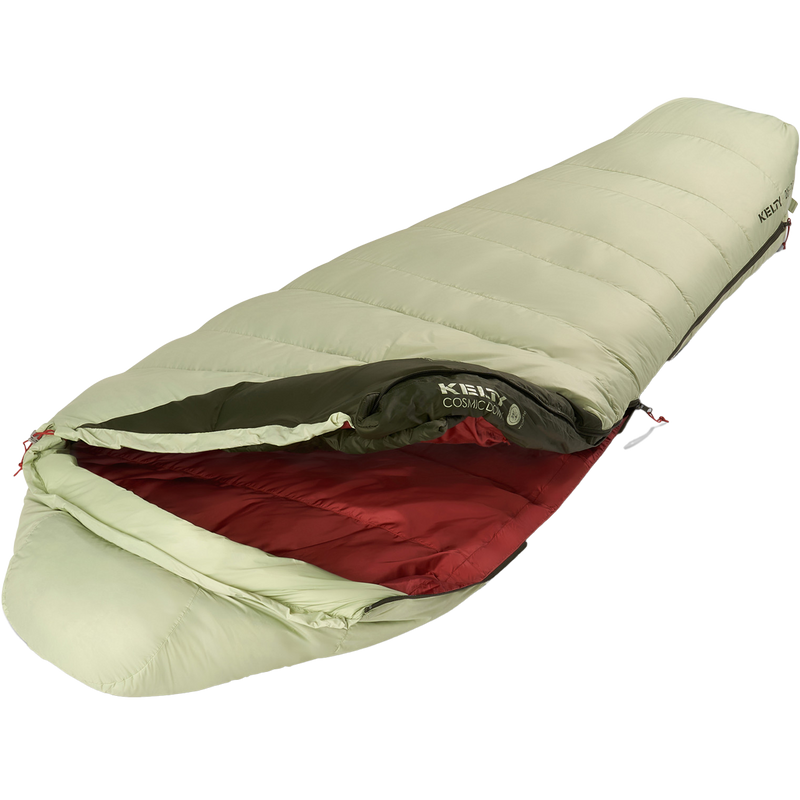 Women's Cosmic Down 20, Kelty Women's Cosmic Down 20 head angle