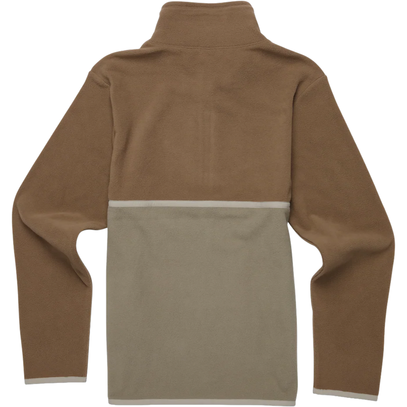 Men's Amado Fleece Pullover, Cotopaxi Men's Amado Fleece Pullover in DNSTN-Dune and Stone back