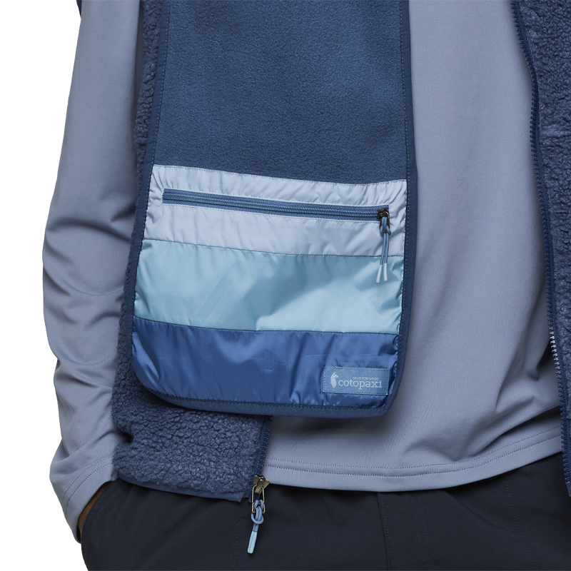 Teca Fleece Scarf, Cotopaxi Teca Fleece Scarf zipper pocket