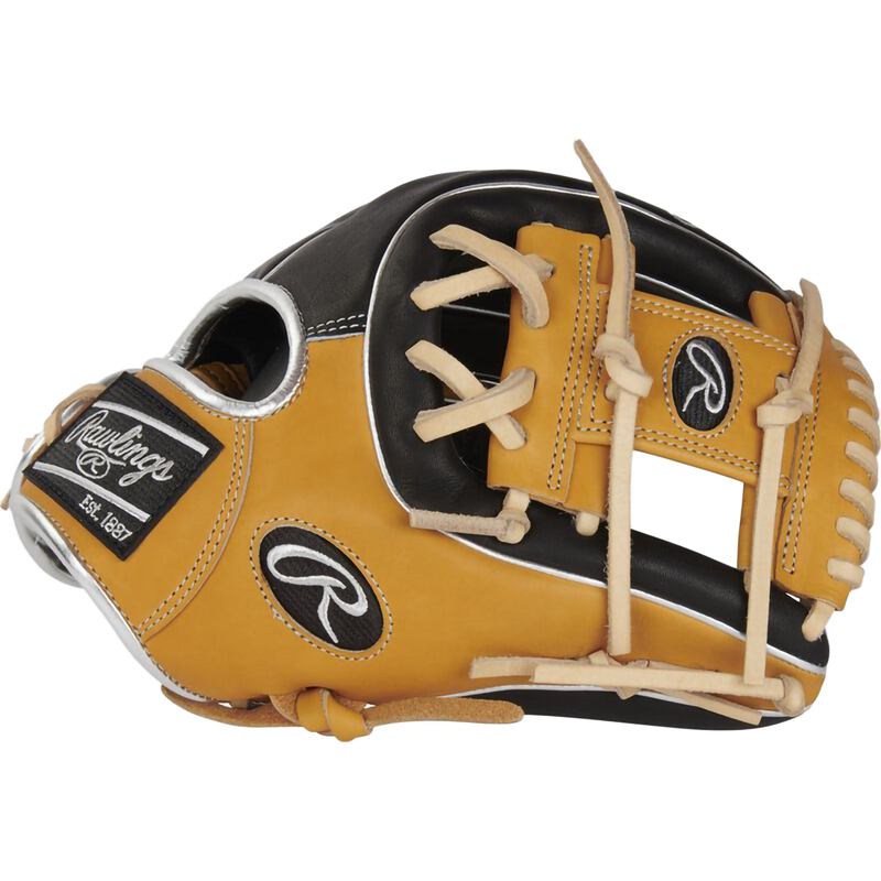 Heart of the Hide R2G Infield - 11.5" Pro I-Web, Rawlings Heart of the Hide R2G Infield - 11.5" Pro I-Web 2024 in Black/Tan thumb profile