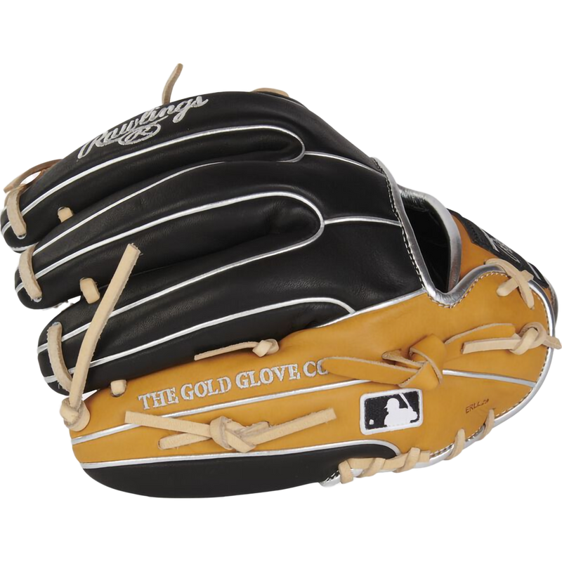 Heart of the Hide R2G Infield - 11.5" Pro I-Web, Rawlings Heart of the Hide R2G Infield - 11.5" Pro I-Web 2024 in Black/Tan outside profile
