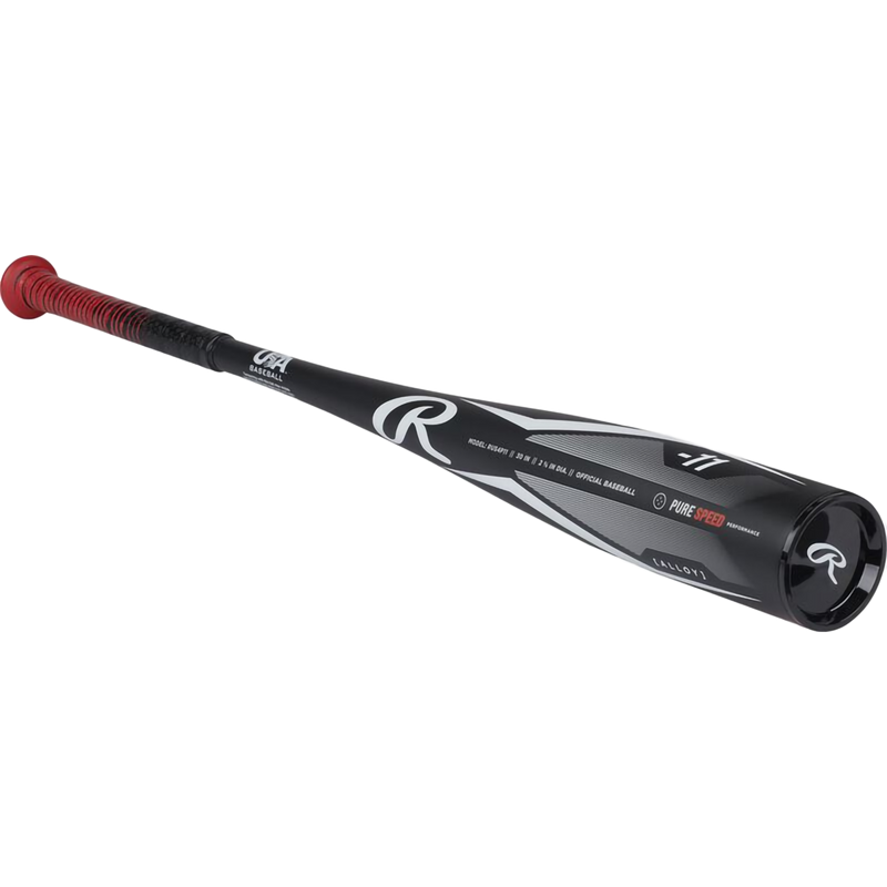 Peak -11 USA 2 5/8", Rawlings Peak -11 USA 2 5/8" 2024 in Black/White/Red