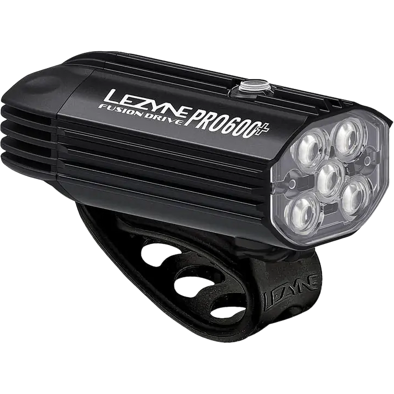 Lezyne Fusion Drive 600+ Satin Black front right