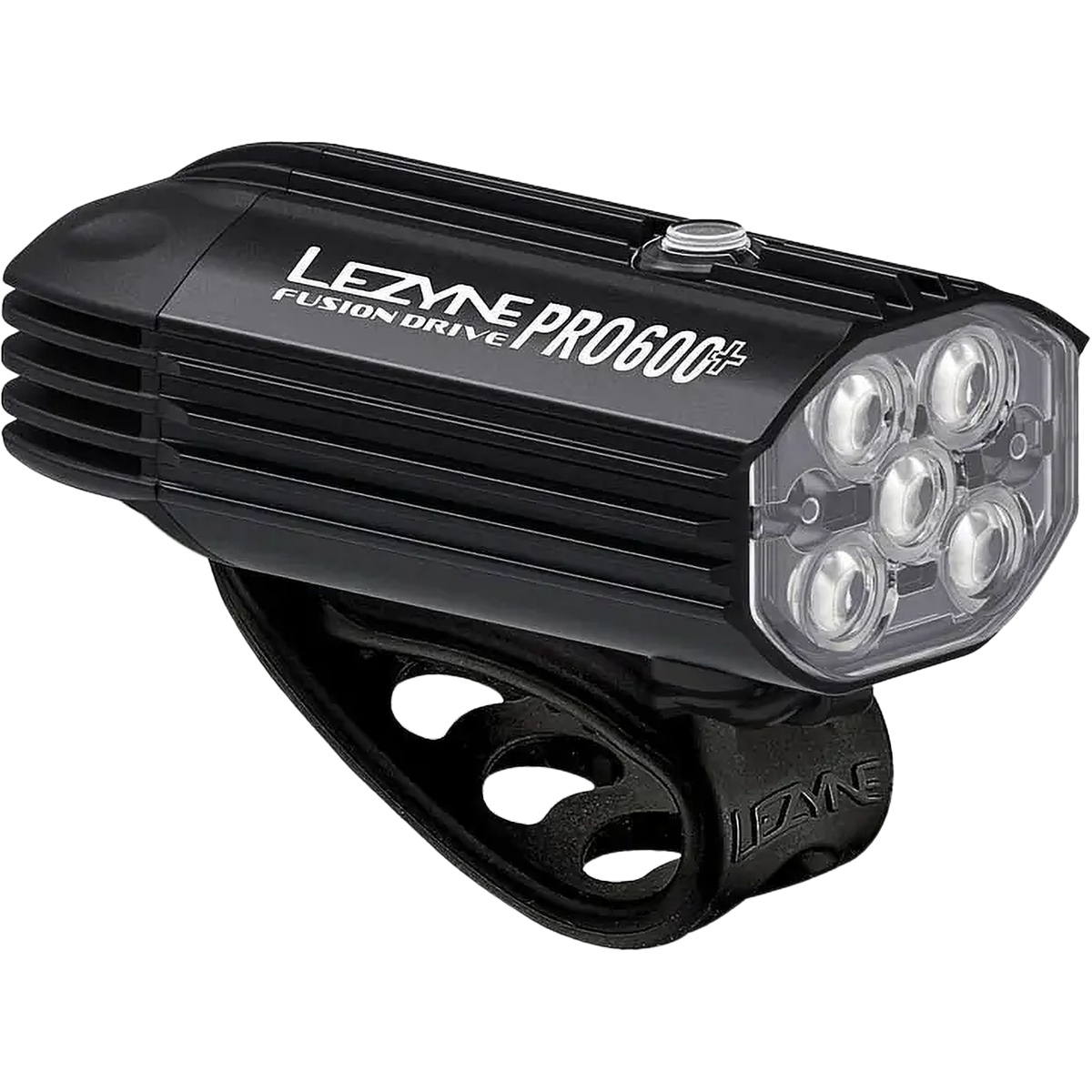 Lezyne Fusion Drive 600+ Satin Black front right
