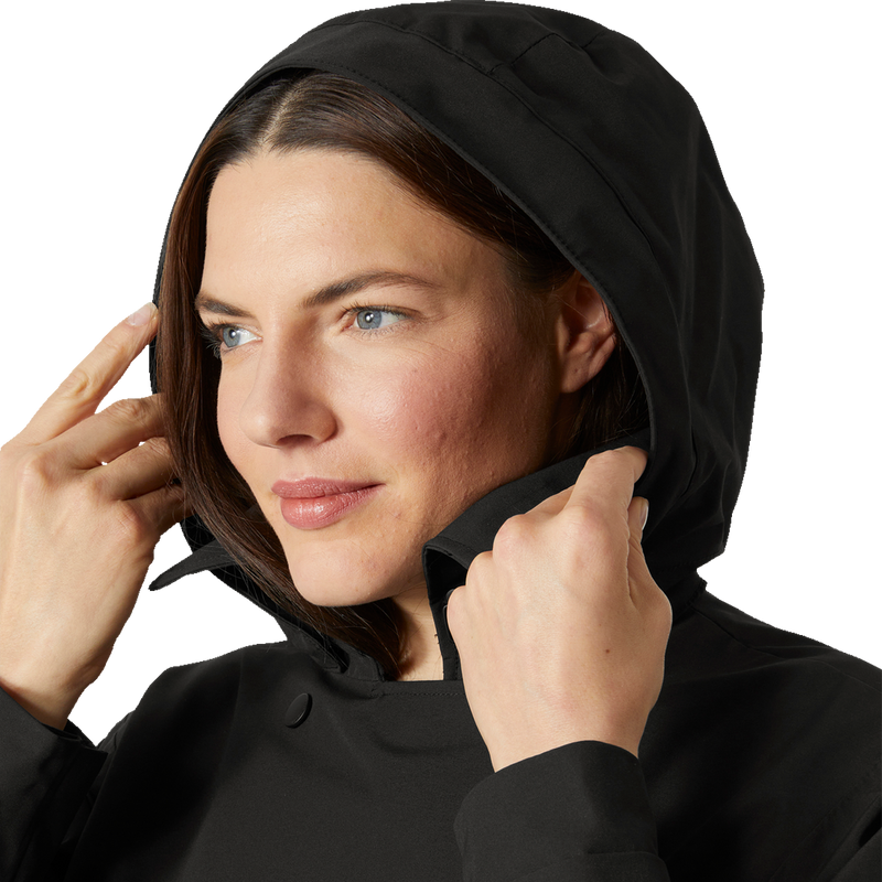 Women's Jane Insulated Trench Coat, Women's Jane Insulated Trench Coat hood