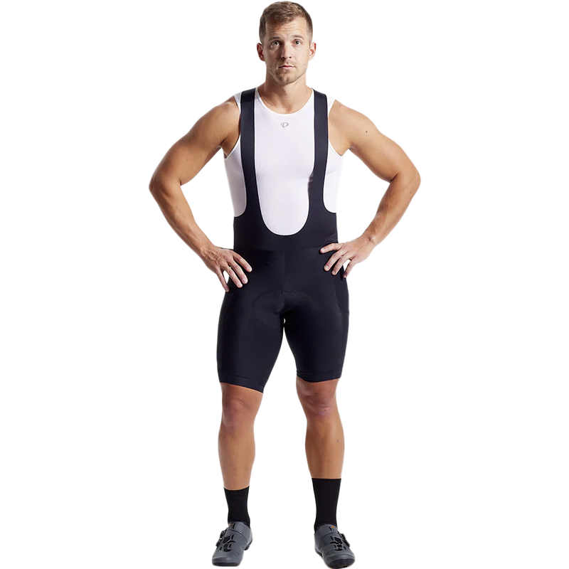 Pearl Izumi Men's Expedition Bib Short in Black front