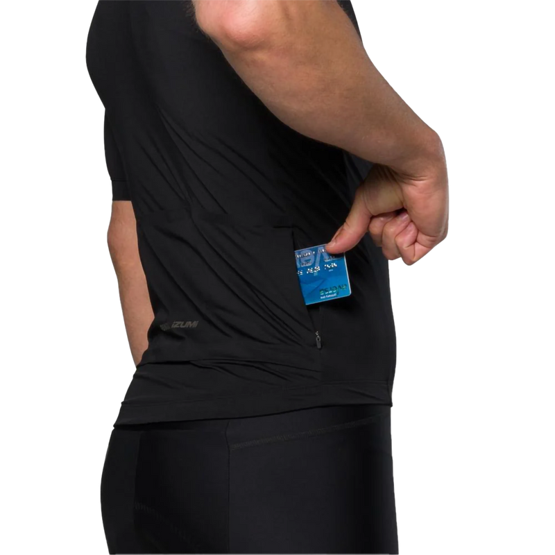 Men's Attack Air Jersey, Pearl Izumi Men's Attack Air Jersey in Black pocket